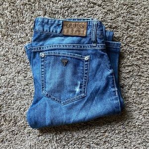 Guess Straight Leg / Bootcut Low Waisted Jeans